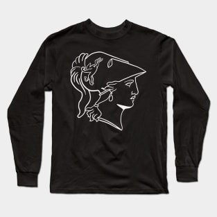 Athena - Greek Goddess of Strategy and Wisdom Long Sleeve T-Shirt